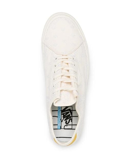 Vans White X Rhude Diamo Ni Sneakers