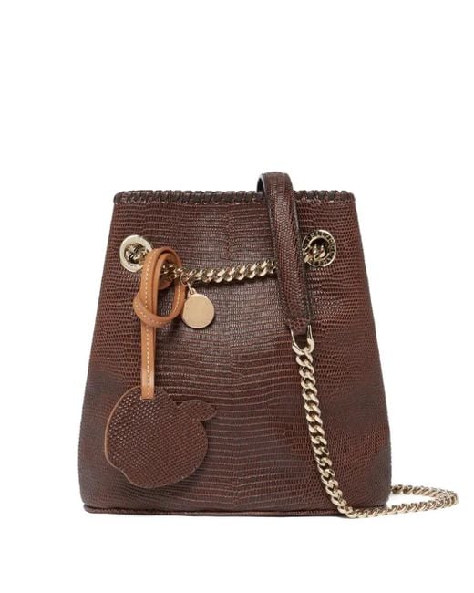 Stella McCartney ファラベラ バケットバッグ Brown