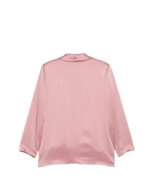 Antonelli Pink Shawl-Lapel Jacket