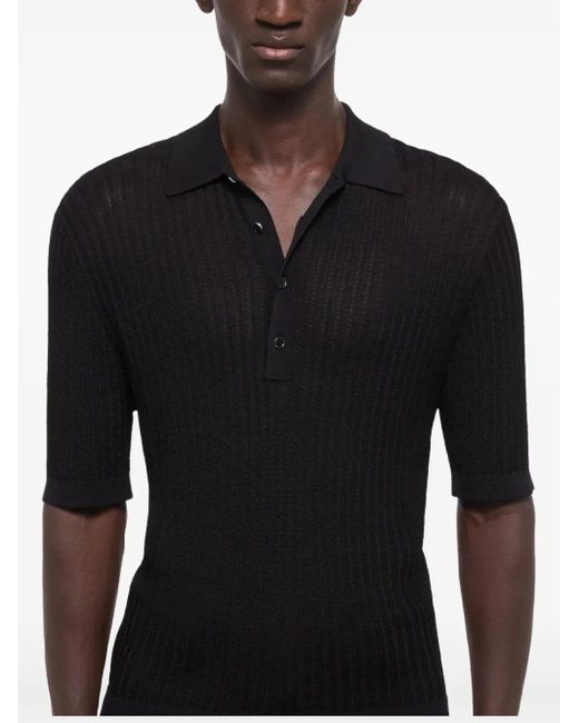 Polo di Helmut Lang in Black da Uomo