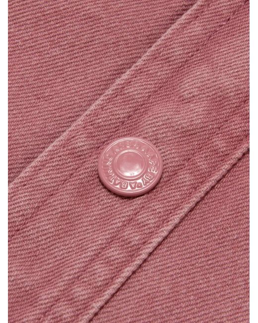 Aape By A Bathing Ape Pink Patch Pocket Shirt for men