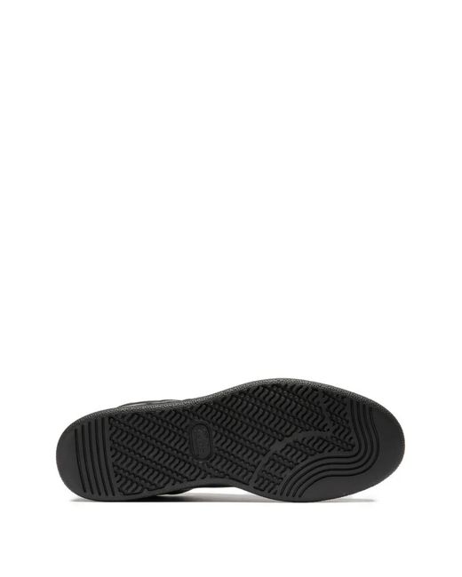 Officine Creative Black Lace-Up Sneakers