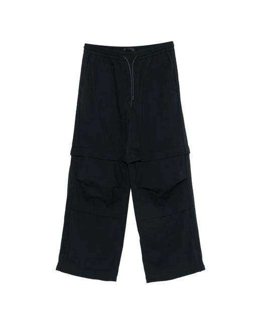 Juun.J White Panelled Drawstring Trousers