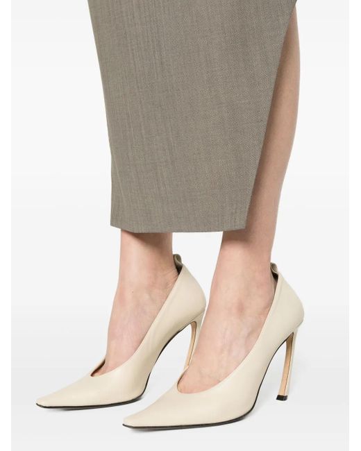Gonna Lunga di Givenchy in Gray