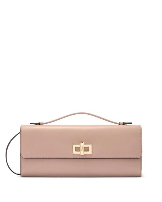Furla Pink Clara Clutch Bag