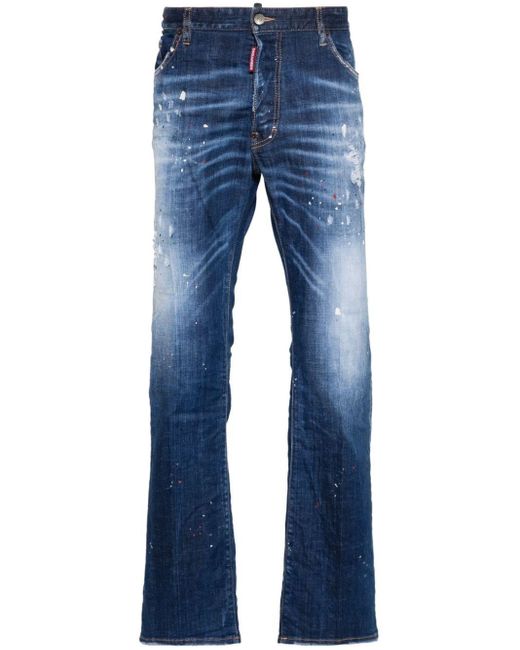 DSquared² Plantation Slim-Fit-Jeans in Blue für Herren
