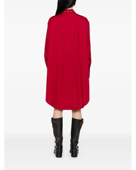Our Legacy Red Frock Mini Dress