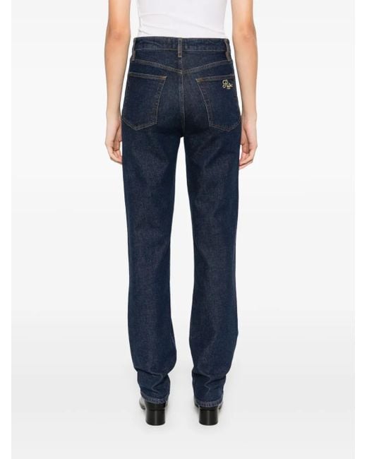 FRAME Blue Slim-Fit Jeans