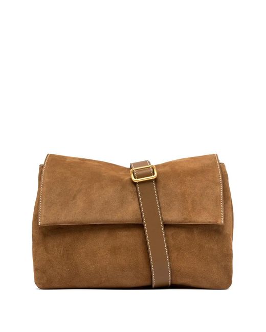 Gianni Chiarini Brown Three Cross Body Bag