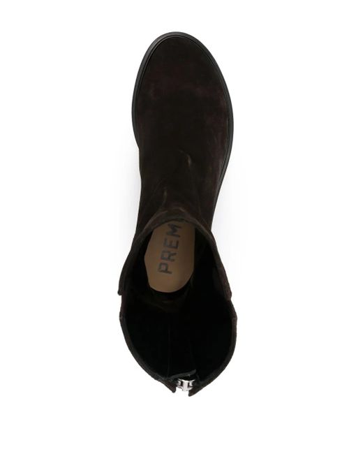 Premiata Black Suede Ankle Boots for men