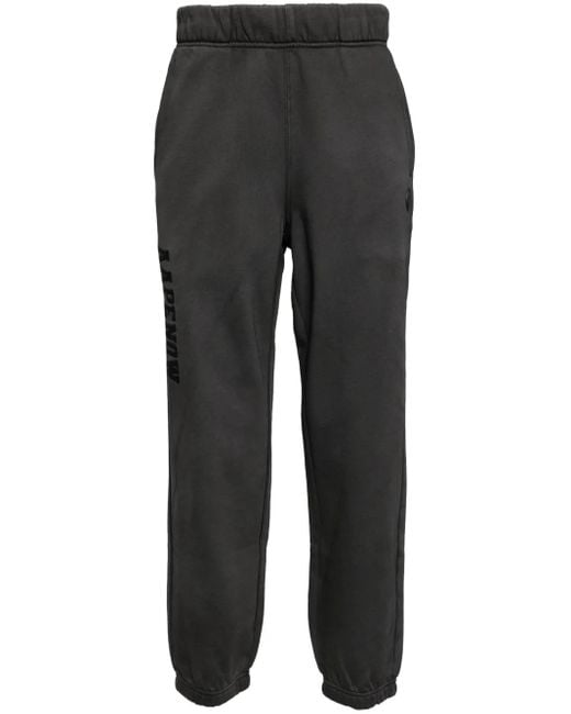 Aape By A Bathing Ape Gray Aapenow Track Pants for men