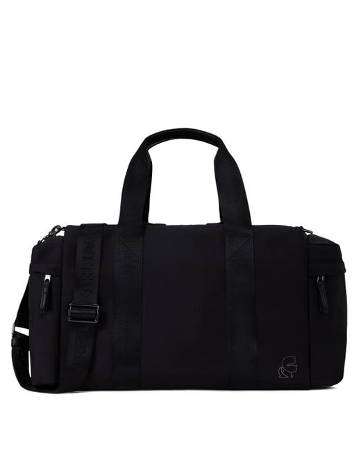Karl Lagerfeld Black K/Kameo Weekender Bag for men