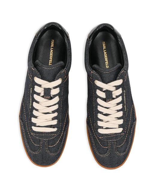 Karl Lagerfeld Black Kandidate Sneakers