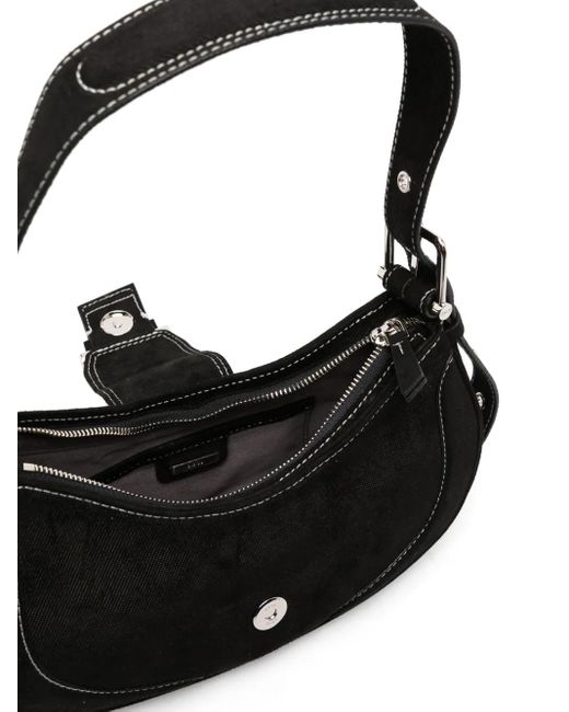 Sac Porté Épaule Hobo Brocle OSOI en coloris Black