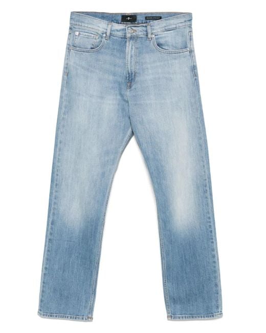 7 For All Mankind Blue Modern Jeans for men