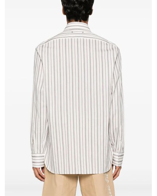 Golden Goose Deluxe Brand White Journey's Regular Shirt Alvise St for men