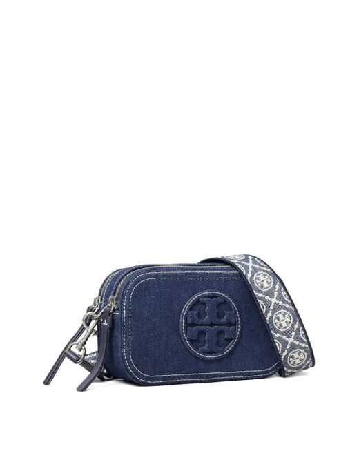 Borsa A Tracolla Miller Mini di Tory Burch in Blue