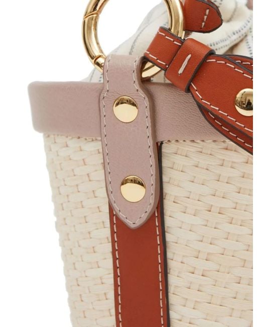 Maison Margiela Fire Geweven Bucket-Tas in het White voor heren