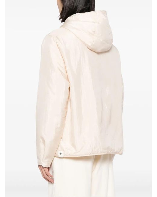 Jil Sander Natural Hooded Padded Jacket for men