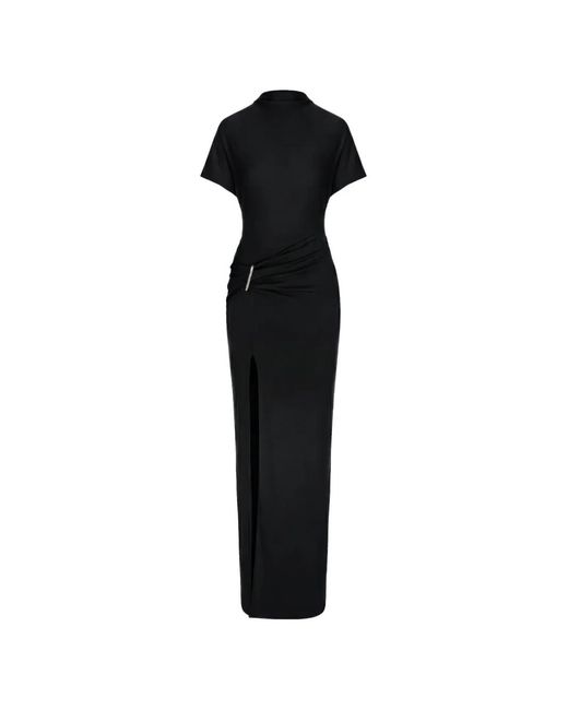 Hamza Black Portofino Maxi Dress