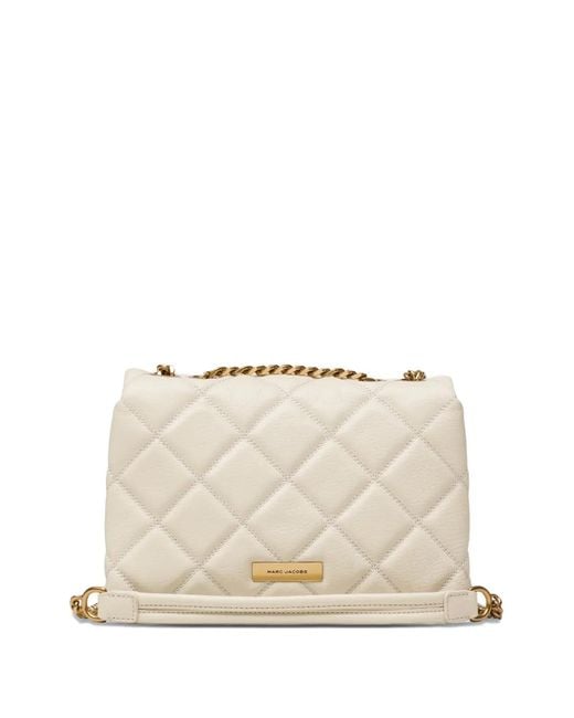 Marc Jacobs Natural The Slim Dual Leather Shoulder Bag