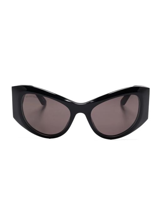 Balenciaga Black Cat Eye-Frame Sunglasses