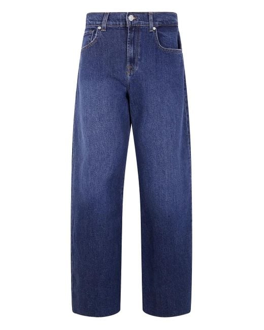 7 For All Mankind Blue Lotta Hilo Jeans
