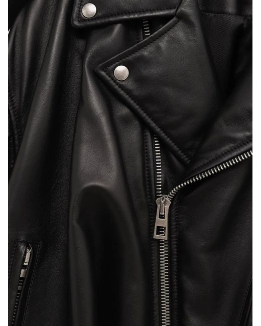 Loewe Black Zipped Belted Jacket for men