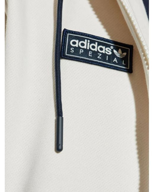 Adidas Billinge Kapuzenjacke in White für Herren