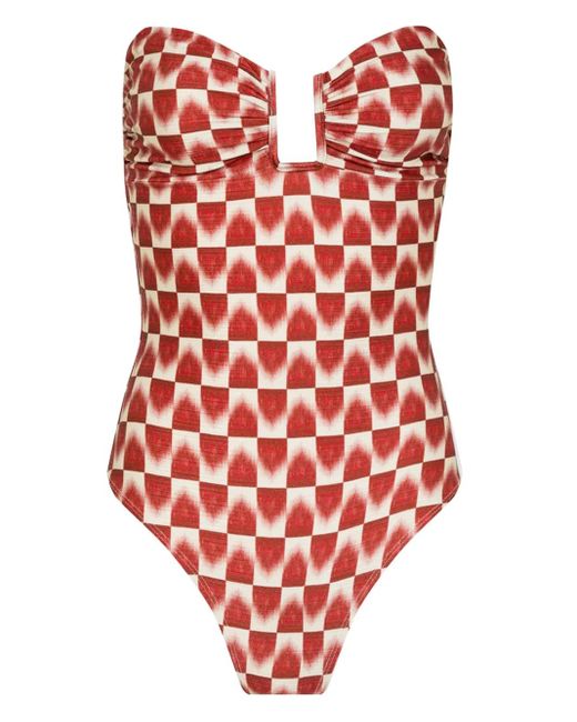 Lenny Niemeyer Red Menorca Badeanzug