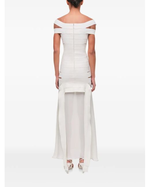 Jonathan Simkhai White Callaway Knit Maxi Dress