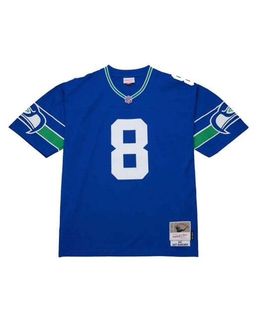 Mitchell & Ness 2001 Matt Hasselbeck Legacy Player "Seattle Seahawks" Trikot in Blue für Herren