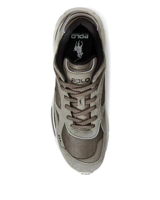 Polo Ralph Lauren Gray Trackster 275 Sneakers for men