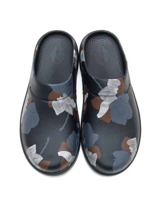Undercover White Floral-Print Sandals for men