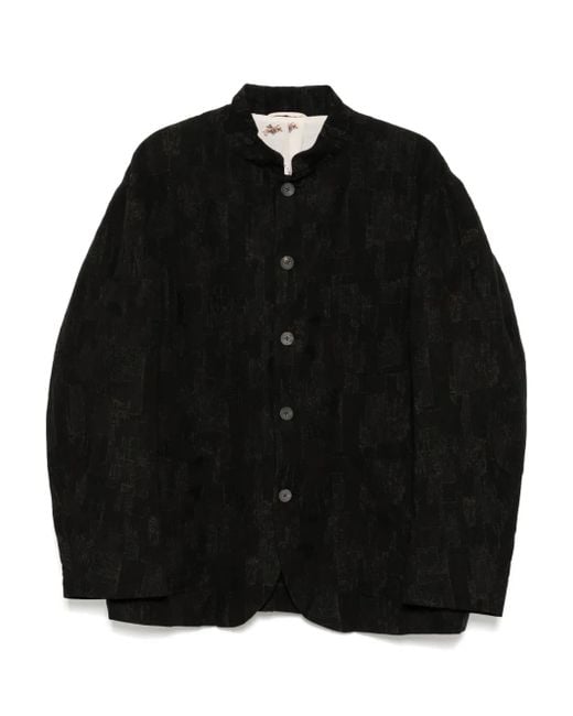 メンズ CALMLENCE シングルジャケット Black