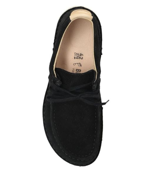 Birkenstock Black Pasadena Derby Shoes for men