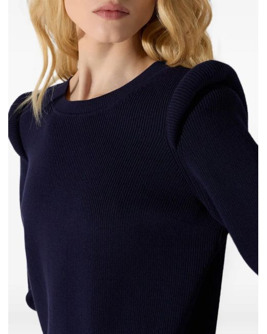 Elisabetta Franchi Blue Mini Dress