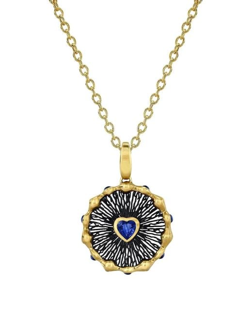 VRAM Metallic Hypha Sapphire Necklace