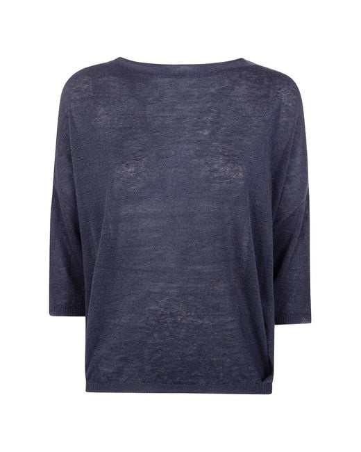 Ma'ry'ya Blue Loose Fit Top