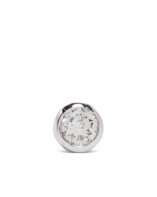 Wouters & Hendrix White 18K Stud Diamond Earring