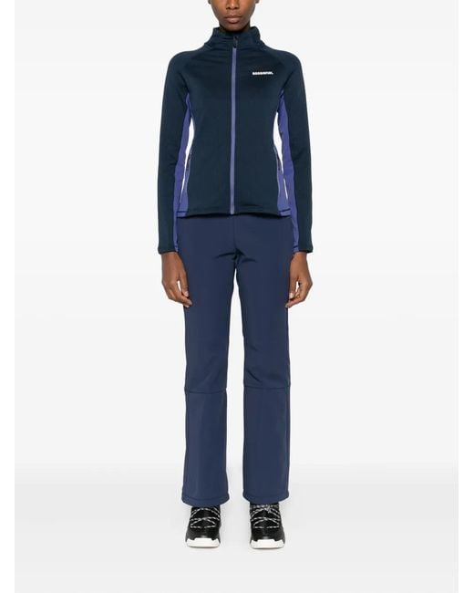 Rossignol Blue Blackside Zip-Up Jacket