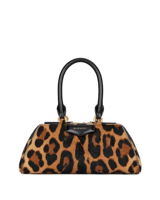 Borsa Tote Antigona East-West Piccola di Givenchy in Metallic