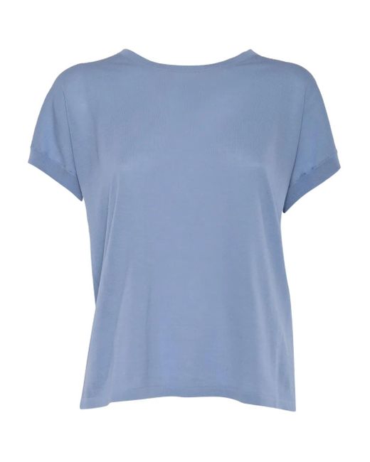 Ballantyne Blue Crew-Neck Cotton T-Shirt