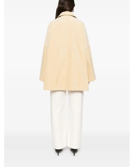 Totême Natural Flap-Pocket Coat