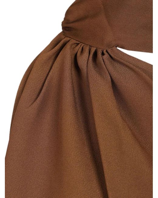 Taller Marmo Brown Fringe-Trim Astor Blouse