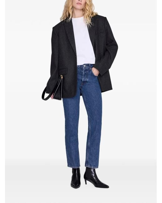 Anine Bing Black Stevie Boots