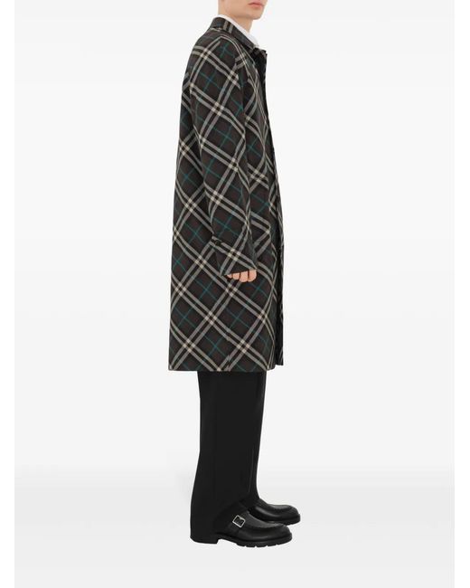 Burberry Black Coats for men