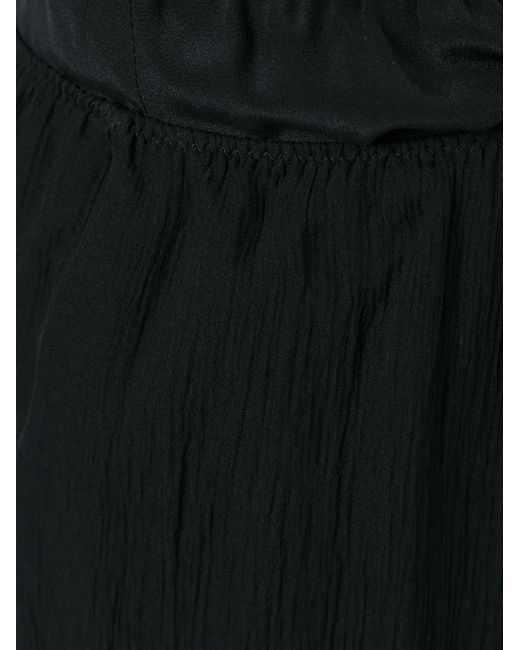 Prada Black - Sheer Effect Trousers With Ostrich Feather Cuffed Ankles - Women - Silk/ostrich Feather - 40