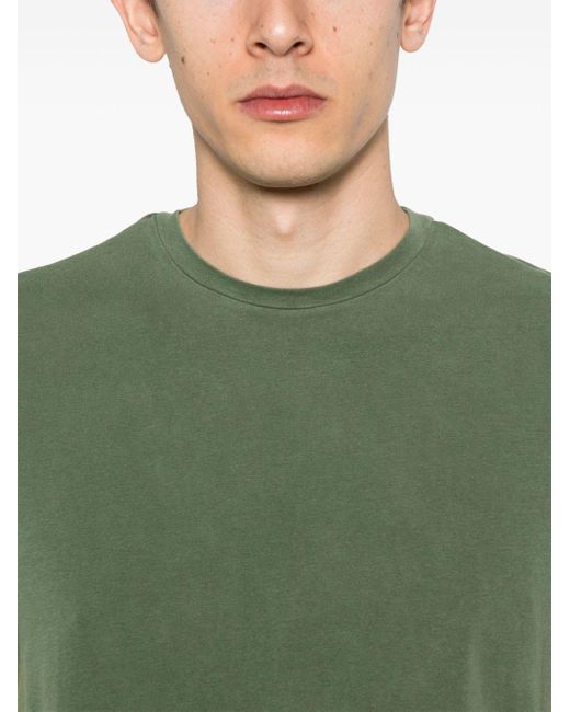 T-shirt a maniche corte di Majestic Filatures in Green da Uomo