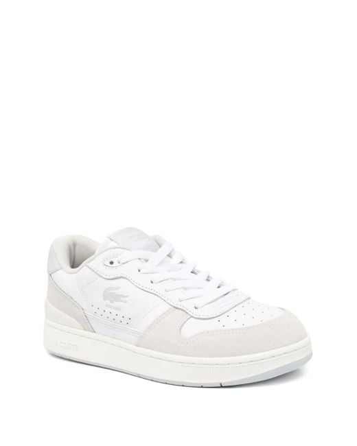 Lacoste White T-Clip Set Sneakers